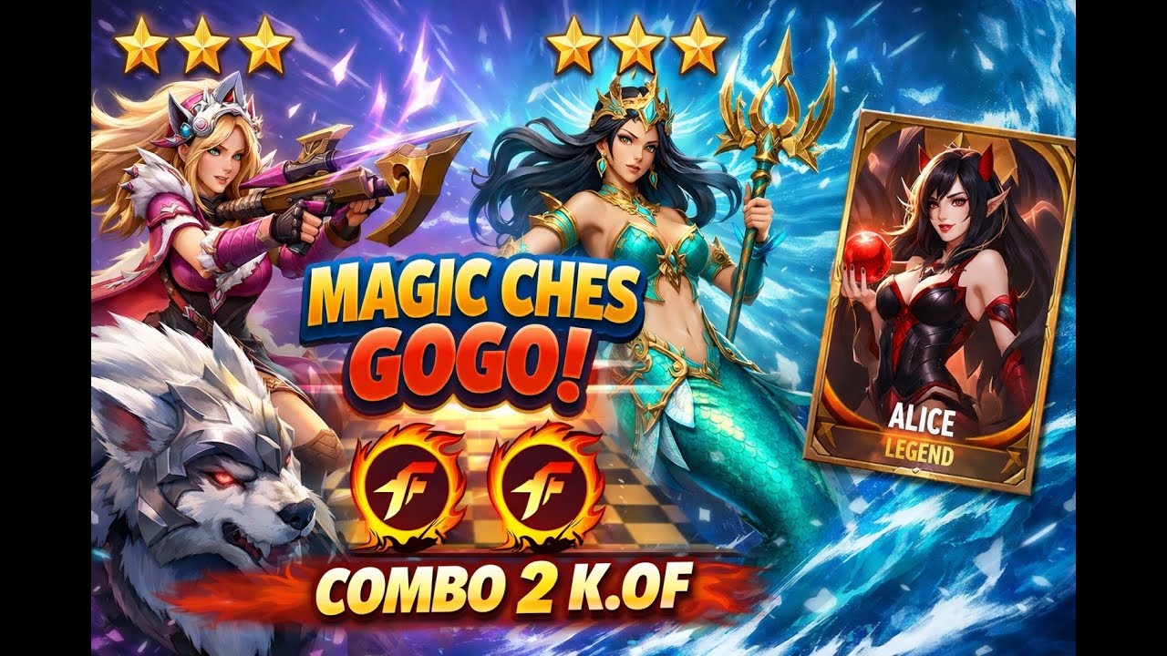 KADITA & IRITEL DUO RATU  MAGIC CHESS GOGO