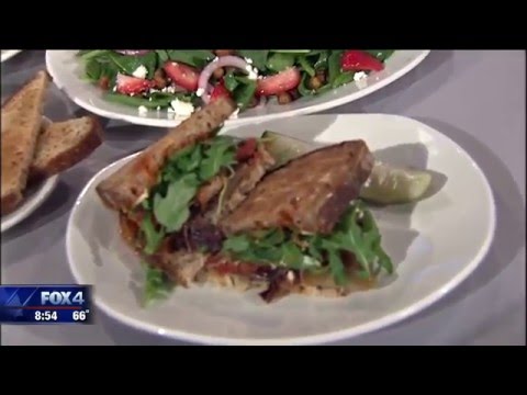 Roasted Eggplant Sandwich