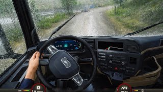 🚚Truckers of Europe 3🛣️Couldn't finish my delivery to Quarry, the track got stuck 😭0.7.4.1 screenshot 2