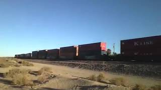 EB UP Port Stack Train At Lenwood CA! #bigbossrailfanner