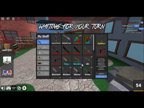 codes for mm2 yt knives - YouTube