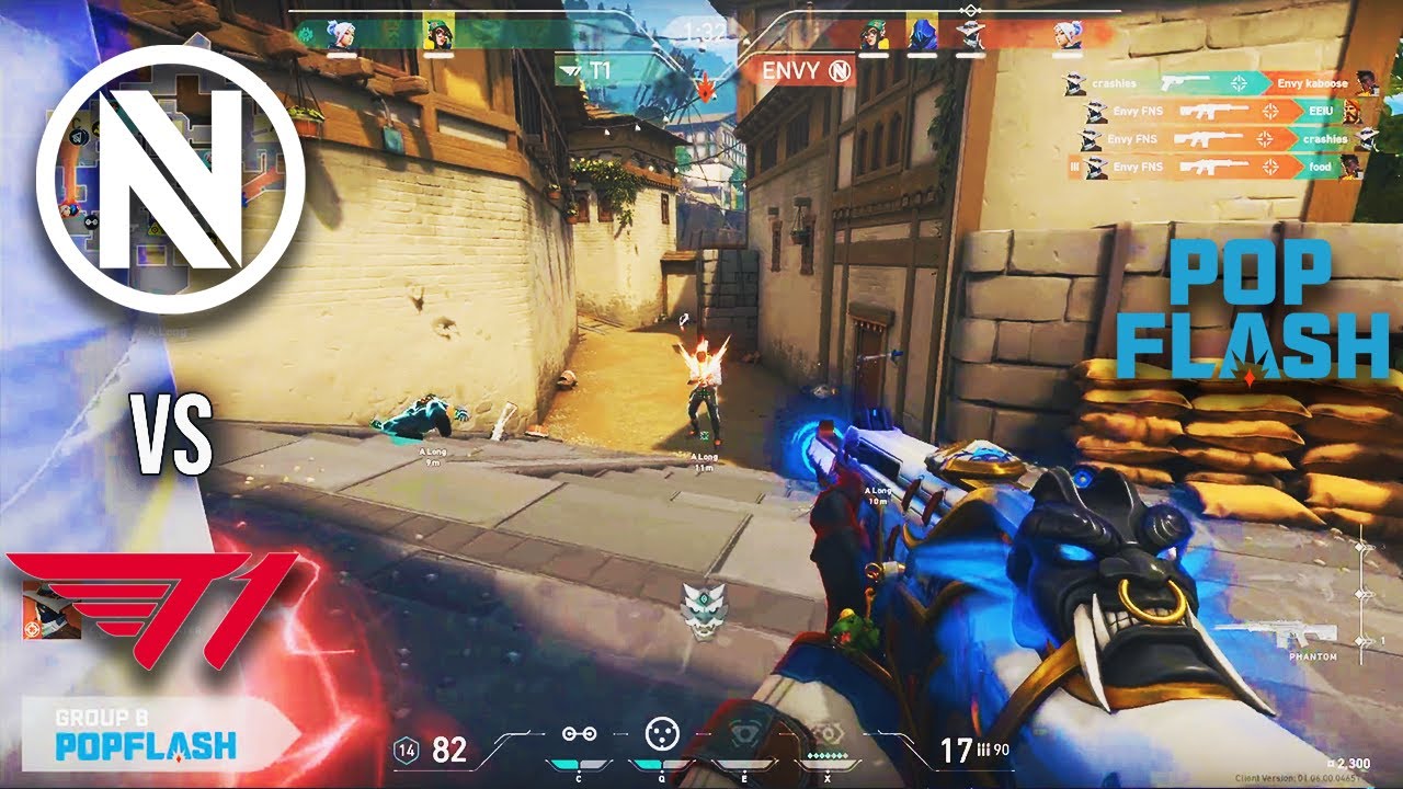 Envy vs T1 - Pop Flash - HIGHLIGHTS | VALORANT