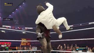 WWE 2K25: Mr. Wolf VS. Mr. Shark: Round 4