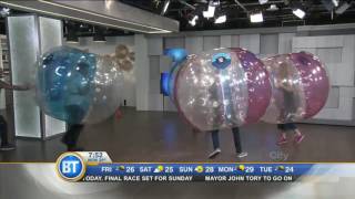 Playing 'bubble soccer' with Bubble Madness