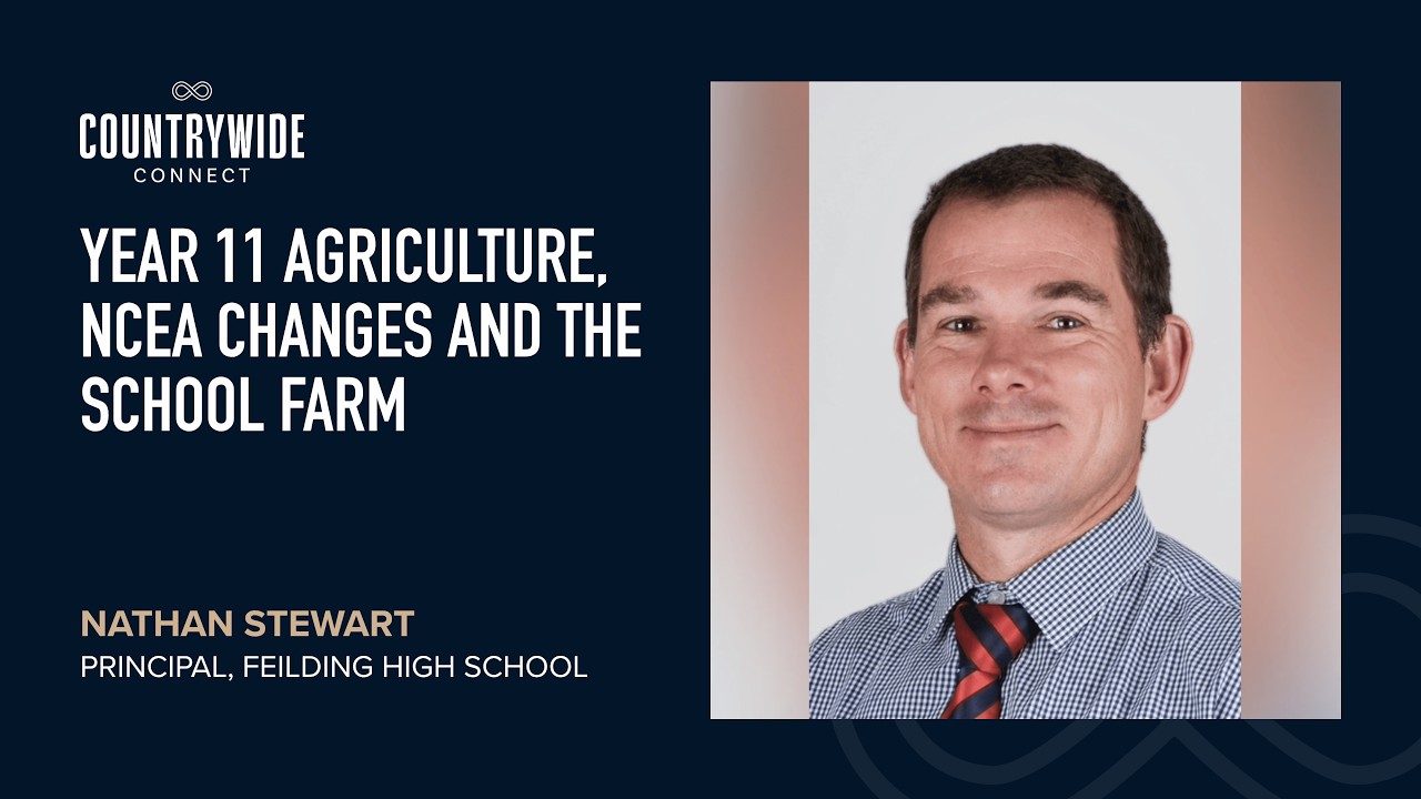 Feilding High School fights for year 11 agriculture | Nathan Stewart, Feilding High School