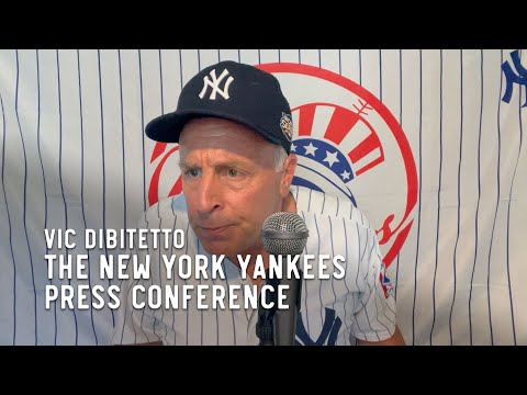 The New York Yankees Press Conference with Vic DiBitetto