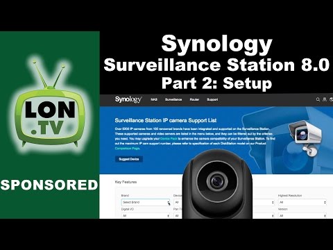 Synology Surveillance Station 8.0 Part 2 : How to Set Up Cameras and Recording
