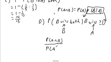 Tree Diagram, Conditional Probability Example