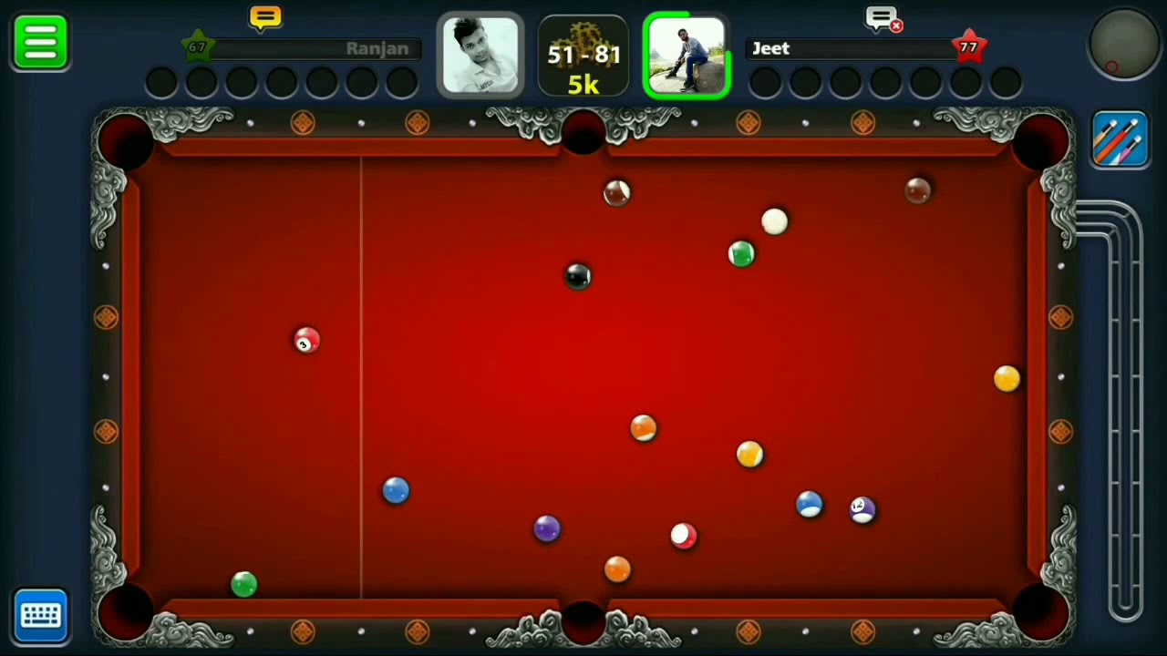 8 ball pool Rapier rare cue power... - YouTube