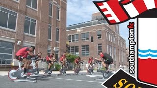 Saints visit Under Armour for gym session