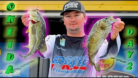 BASSMASTER OPEN! TOURNAMENT DAY 2! I Made The Top 12!