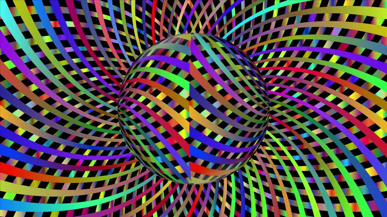 Colourful Background | Spinning Globe | Free Background