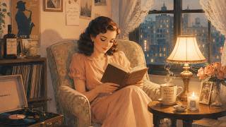 Quiet Apartment Nights 🌙 Nighttime Solitude 1940s Vintage Jazz for Relaxing, Studying & Sleeping