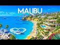 Malibu 🇺🇸 4K Drone Footage | Oceanfront Living, Golden Beaches & California Dreams