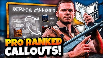 CDL PRO PLAYER Callouts for Berlin Hardpoint! | COD Vanguard RANKED PLAY