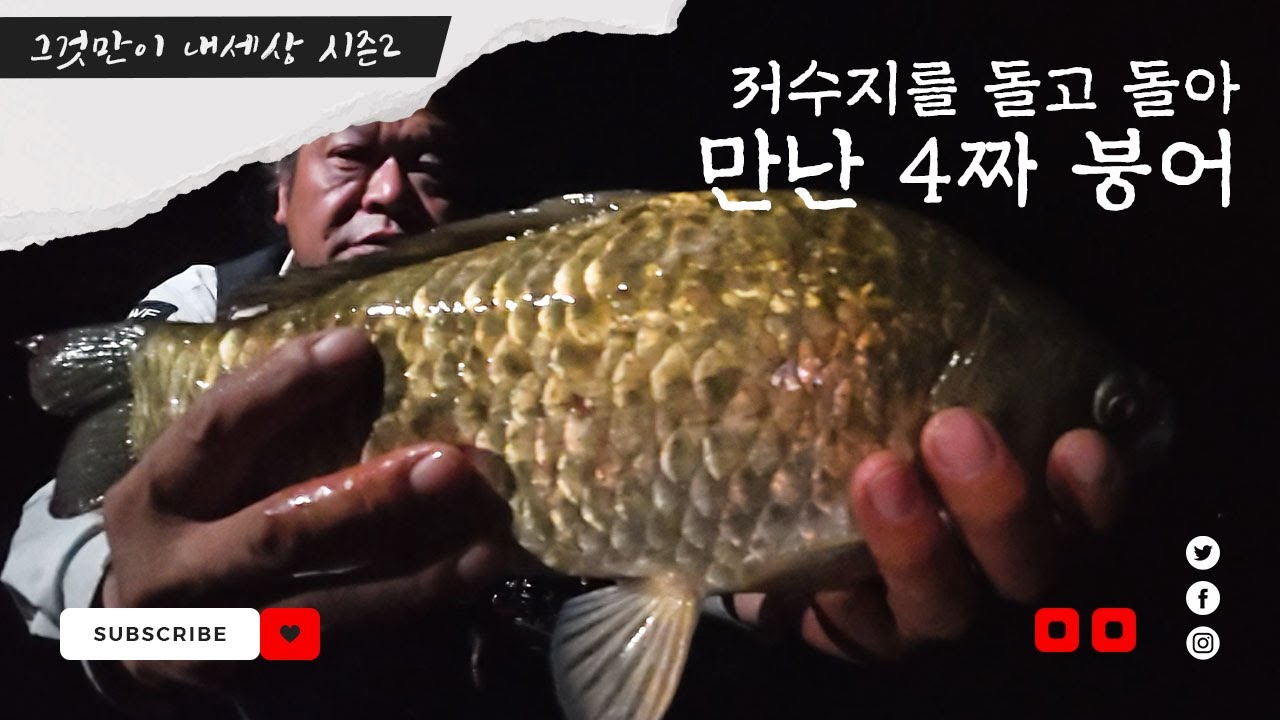 FTV 그것만이 내세상 시즌2 - 저수지를 돌고 돌아 만난 4짜 붕어