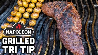 Grilled Tri Tip and Potatoes on the Napoleon Phantom Grill