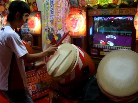 太鼓の達人１３　パンパカパンツ　アイマスクプレイ　playerおれきのこ