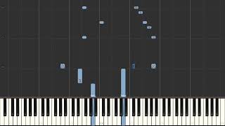 Here We Come A-Wassailing [Ragtime version]  - Traditional - Easy Piano Tutorial