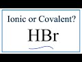 Properties and Bonding of HBr