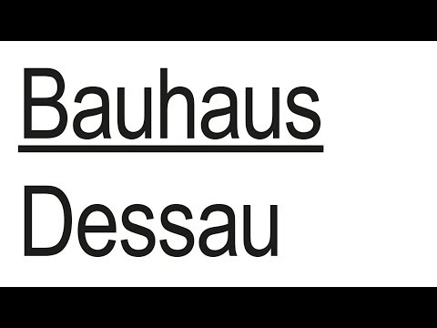 Video: Kompetisi: Menangkan Menginap Semalam Di Bauhaus Dessau