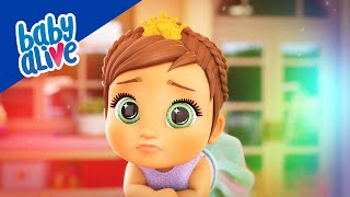 Baby Alive Official 👑 Princess Ellie Doll Grows Up 💫 Kids Videos 💕