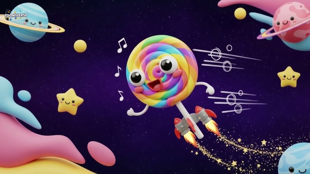 Space Lollipop – Fun Kids Song  Tooniverse