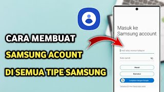 Cara Membuat Akun Samsung Account j2 prime, j7 prime, a52 -  semua tipe samsung