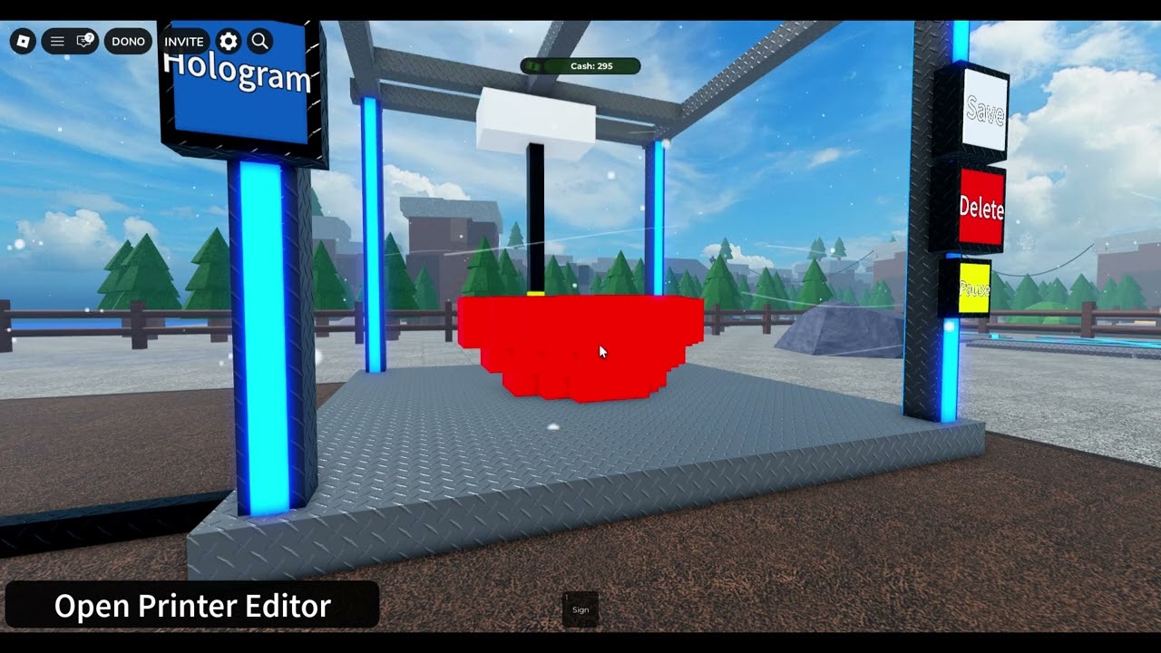 Satisfying 3D print on roblox Apple