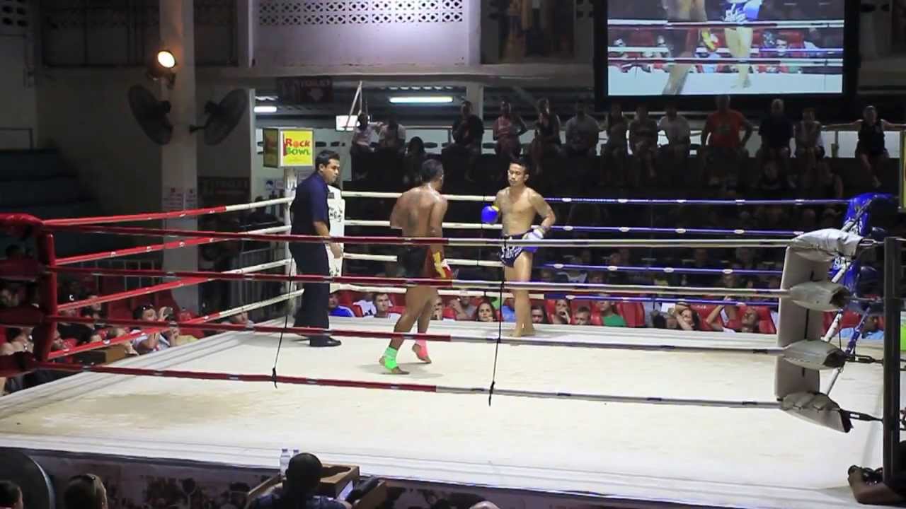 Loco Ismail (Tiger Muay Thai) vs Yodmuanglop Patong Stadium Gym @ Patong Boxing Stadium 22/4/2013
