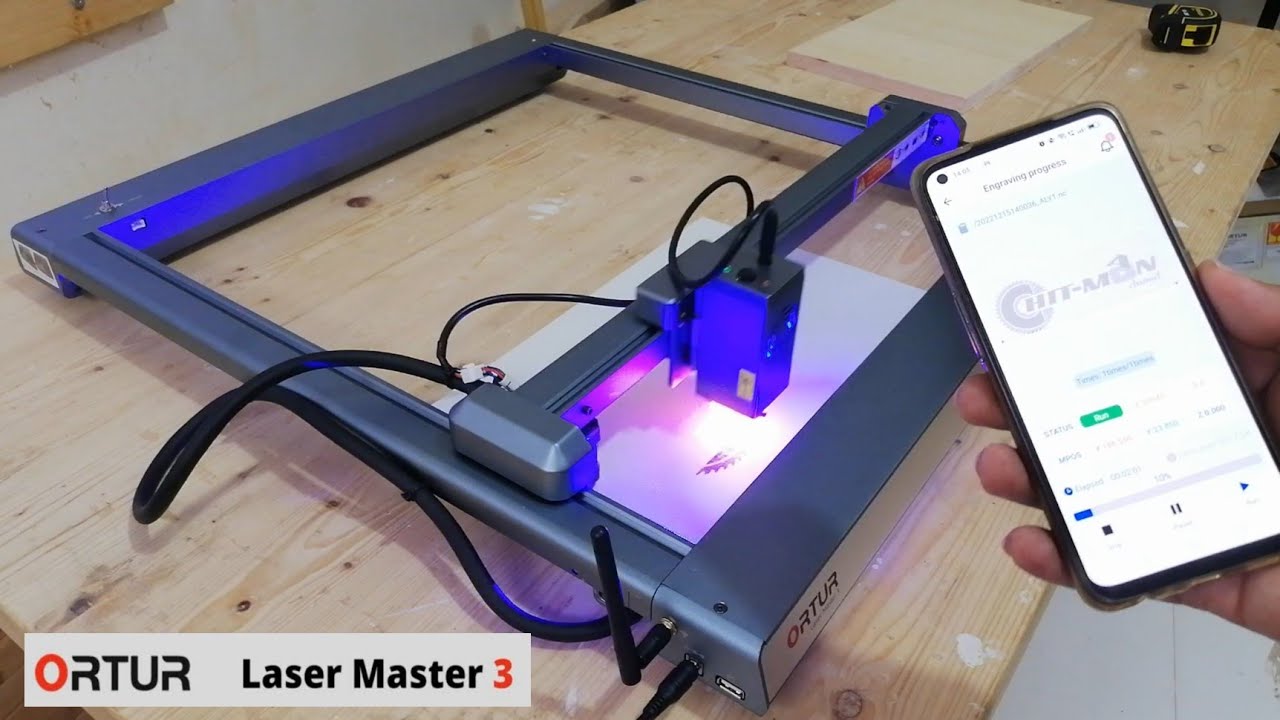 ORTUR Wireless Laser Engraver | Fast and Easy to use Laser Engraver ...