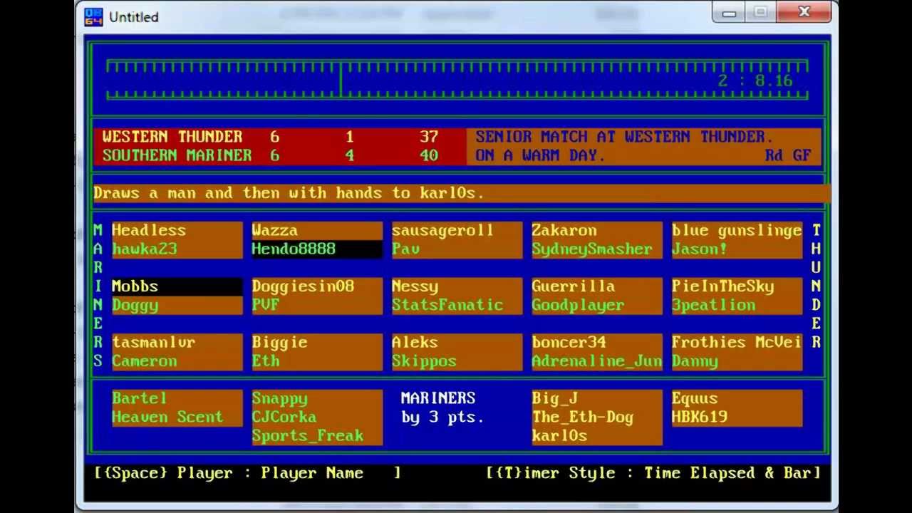 S9 RFFL Pre-Season Grand Final