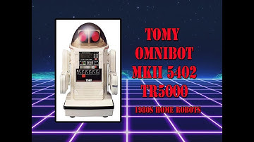 Tomy Omnibot Robot 5402 MKII TR5000 1984