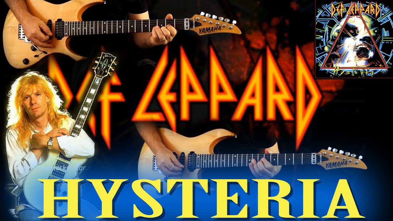 Def Leppard - Hysteria FULL Guitar Cover