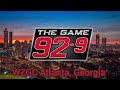 WZGC 92.9 HD1 Atlanta, Georgia 92.9 The Game
