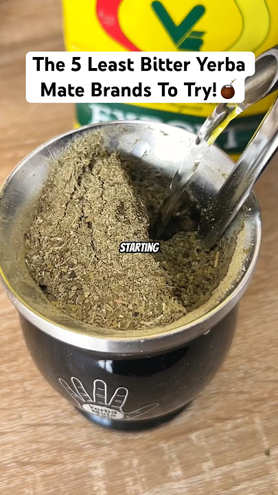 The 5 Least Bitter Yerba Mate Brands (Out of 80!)🧉