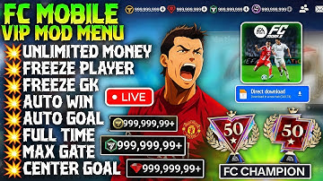FC Mobile 26 MOD MENU v26.1.02 - Unlimited Money, Fc Points | FC MOBILE MOD APK 2025