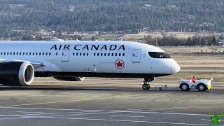 Kelowna's (YLW) Biggest Passenger Aircraft Yet!!! : Ramp Agent POV (Full Turn) #787dreamliner