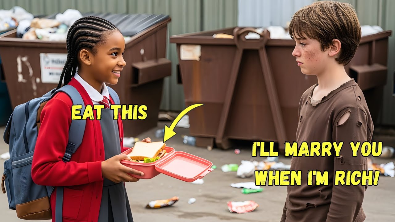 Poor Boy Promised I'll Marry You My Wife When I'm Rich to Black Girl Who Fed Him