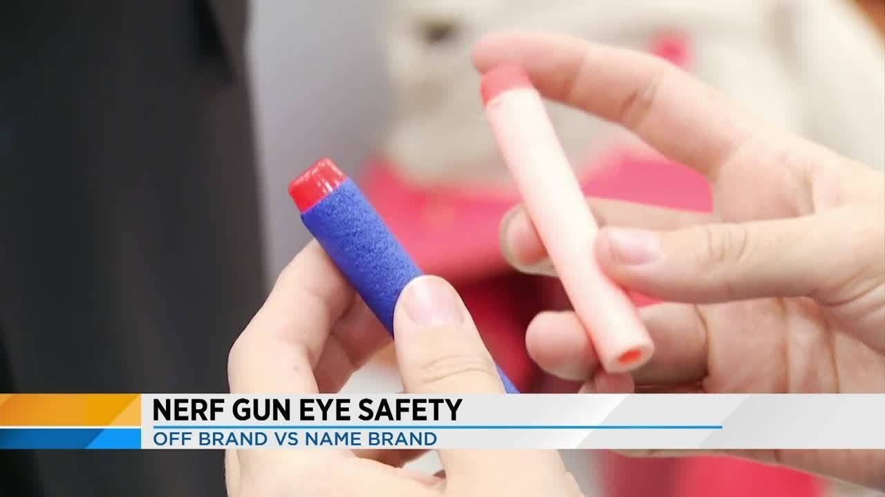 Virginia researcher finds off-brand Nerf come safety risk