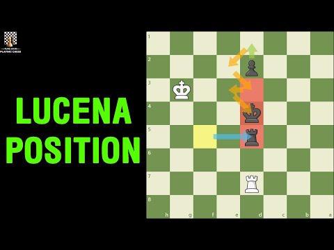 Advanced Endgame - How to Build a Bridge to Win the Lucena Position || TungJohn Playing Chess