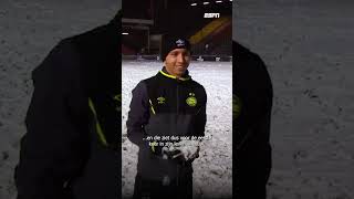 Kai Mauro Jr pirmą kartą pamatė sniegą ❄️