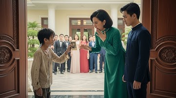 Cậu bé rách rưới  tìm mẹ giữa tiệc sang,  quá khứ 12 năm bị chôn vùi nay lộ diện .