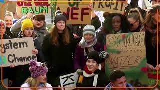 Greta Thunberg, Activists Raise Climate Issues At Davos