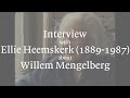 Capture de la vidéo Interview With Ellie Bijsterus Heemskerk About Willem Mengelberg (1985)