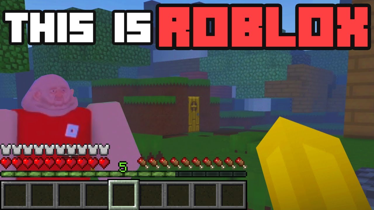I PLAYED THE *WORST* MINECRAFT GAMES ON ROBLOX..