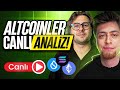 BİTCOİN'DE KRİTİK HAFTA | ALTCOİN CANLI ANALİZ
