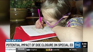Parents of students with Down Syndrome worry about impact of closing the Department of Education