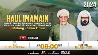 🔴LIVE | HAUL IMAMAIN MALANG 2024, PUNCAK HAUL HABIB ABDUL QODIR BILFAGIH, HABIB ABDULLAH BILFAGIH