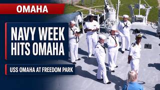 Navy Week Brings USS Omaha Sailors to Freedom Park — Celebrating 250 Years of U.S. History